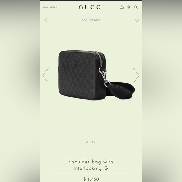 Gucci Shoulder bag with
Interlocking G . - Picture 10 of 10